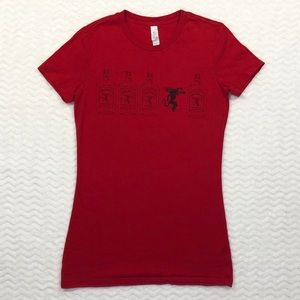 SOLD Women’s Fireball Whiskey Promo T Shirt Size S